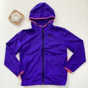 Under Armour Purple Windbreaker